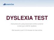 Dyslexia Testing