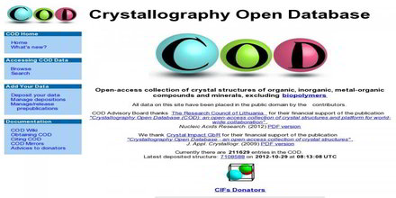 Crystallographic Database