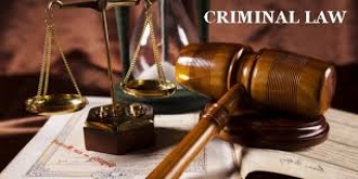 Overview of the Criminal Law