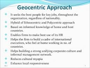 Geocentric Approach