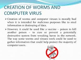 Computer Virus Creation