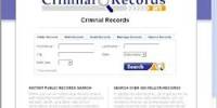 Criminal Record Check
