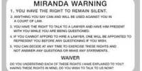 About Miranda Warning
