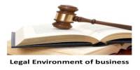 Legal Environment of Business Studies