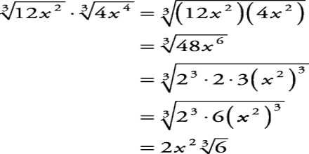 Lecture on Simplify Radicals