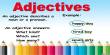 Lecture on Adjectives