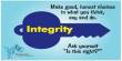 Integrity in Character Education