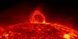 Solar Flare and Resulting Prominence