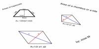Properties of Trapezoids and Kites