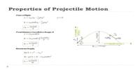 Properties of Motion
