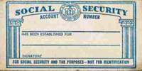 Application for Issuing Social Security Card