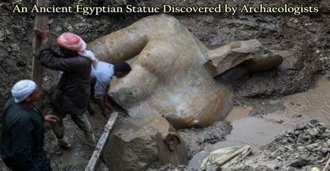 An Ancient Egyptian Statue Discovered by Archaeologists