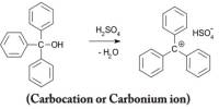 Carbocation or Carbonium ion