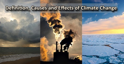 Definition, Causes and Effects of Climate Change