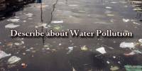 Describe about Water Pollution