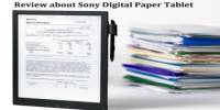 Review about Sony Digital Paper Tablet