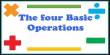 Four Basic Operations of Mathematics