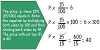 Determining Percentage