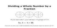 Dividing Fractions by Whole Numbers