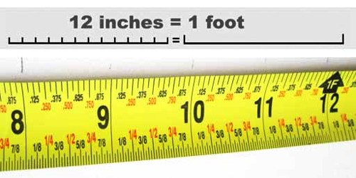 How to Divide Feet and Inches?