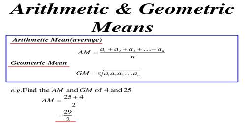 calculate geometric mean