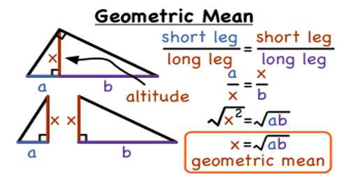 How To Find The Geometric Mean Of Two Numbers