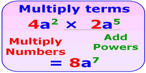 Powers of Multiplication or Exponents