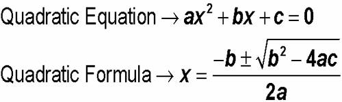 the quadratic formula assignment quizlet edgenuity