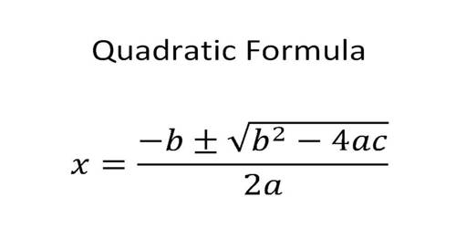 Theory of Quadratic Equation Formula