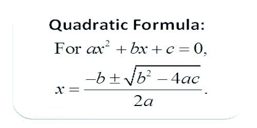 Sign of the Quadratic Expression
