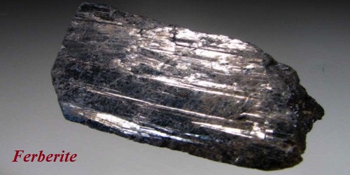 Ferberite: Properties and Occurrences