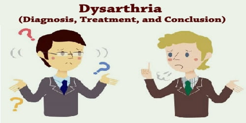Dysarthria (Diagnosis, Treatment, and Conclusion)