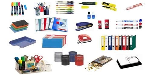 office stationery items