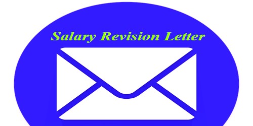 Sample Salary Revision Letter format for Company Employees