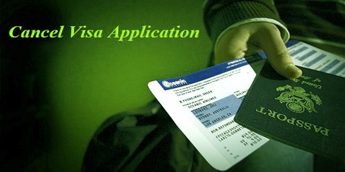 Sample Letter to Cancel Visa Application