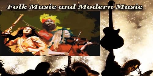 Folk Music and Modern Music