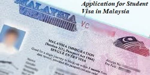 Sample Application for Student Visa in Malaysia ...