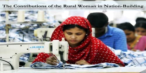 The Contributions of the Rural Woman in Nation-Building