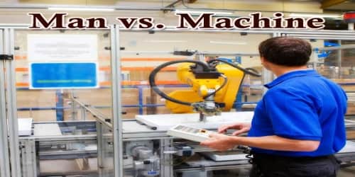 speech on man vs machine