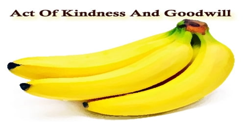 Act Of Kindness And Goodwill