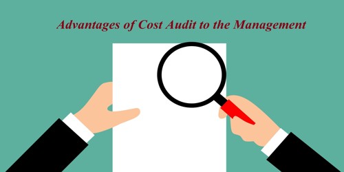 Advantages of Cost Audit to the Management