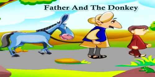 Father And The Donkey