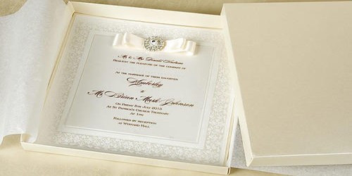 Thank You letter for the Wedding Invitation