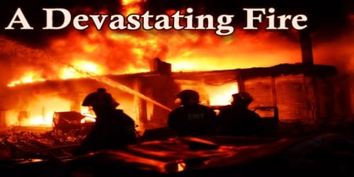 A Report On A Devastating Fire