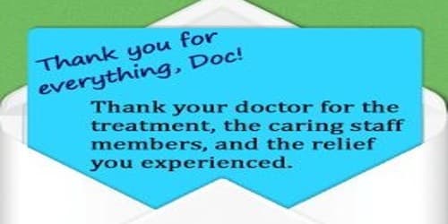 Sincere Thank You Letter to your Doctor