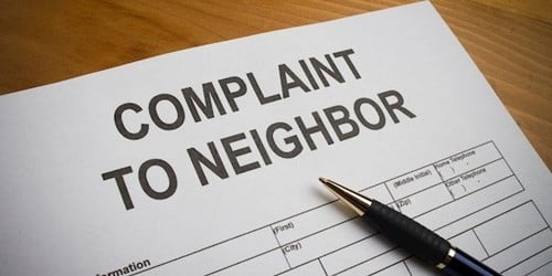 Complaint Letter to Council against your Noisy Neighbor
