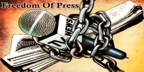 Essay On Freedom Of Press