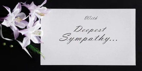 Sample Funeral Condolence Letter Format