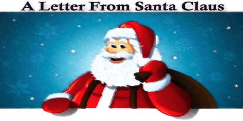 A Letter From Santa Claus