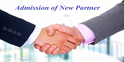 Concept of Admission of New Partner